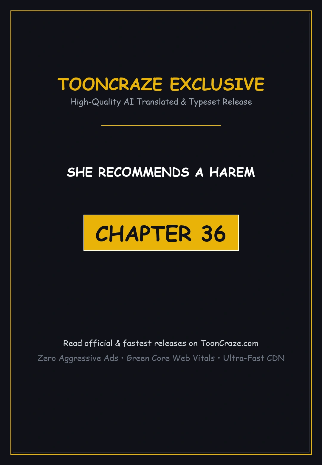 She Recommends A Harem Chapter 36 - Page 1