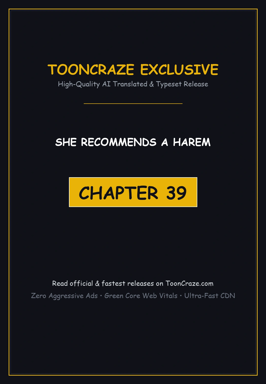 She Recommends A Harem Chapter 39 - Page 1