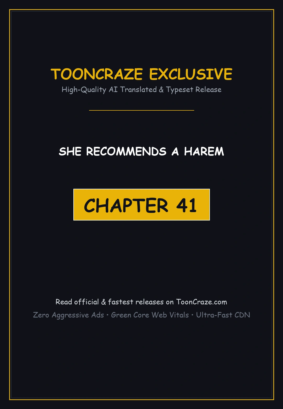 She Recommends A Harem Chapter 41 - Page 1