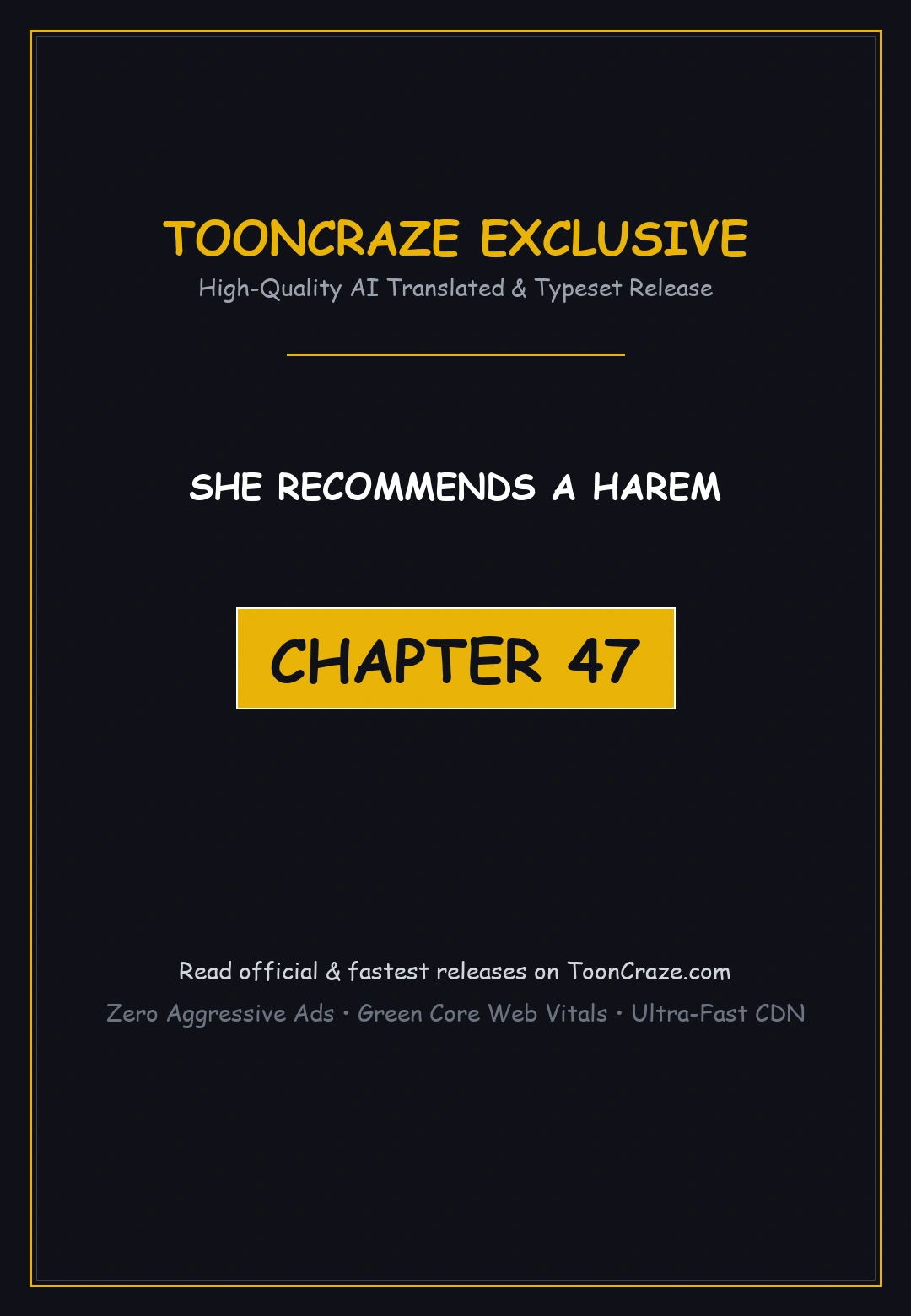 She Recommends A Harem Chapter 47 - Page 1
