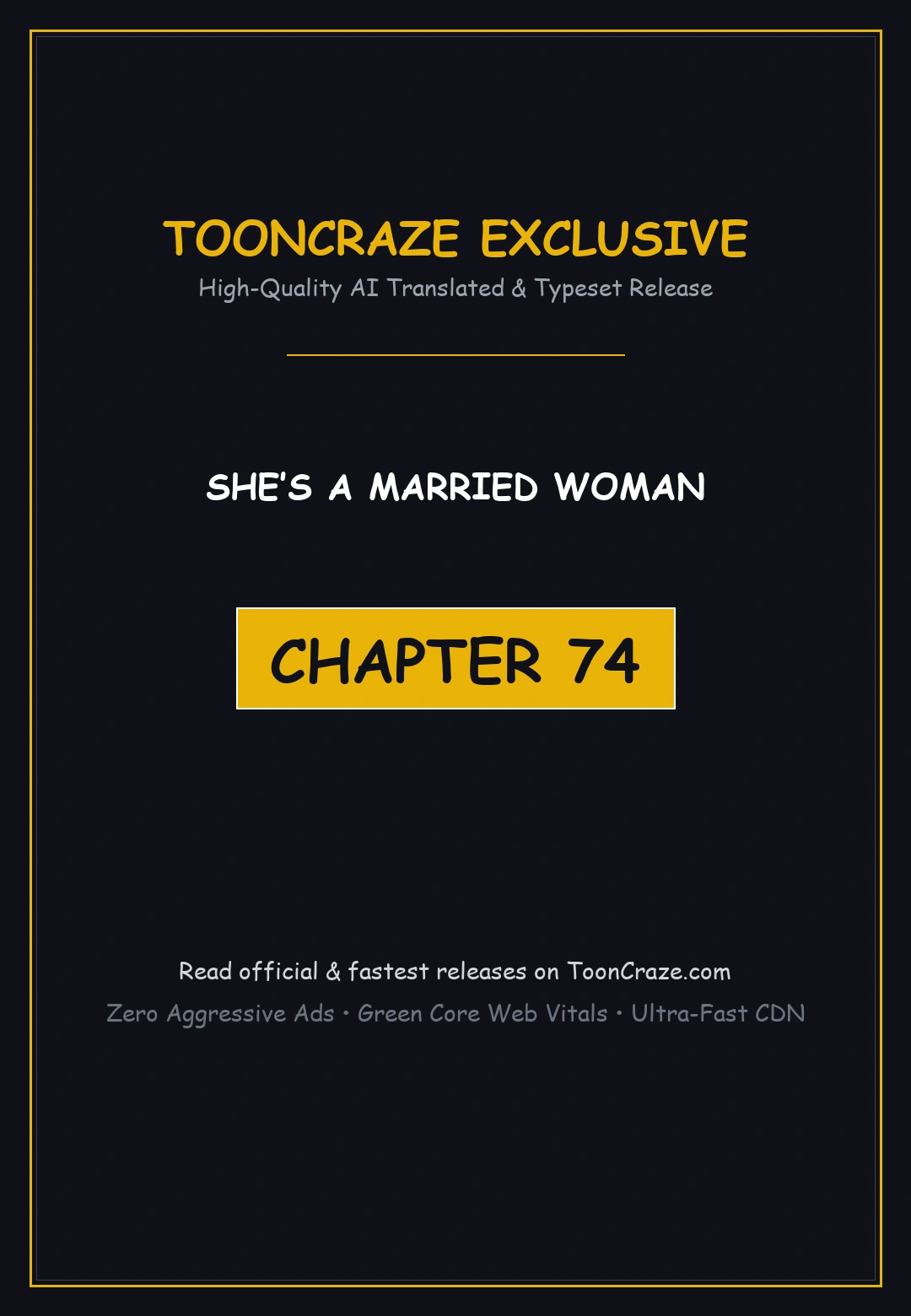 Shes A Married Woman Chapter 74 - Page 1