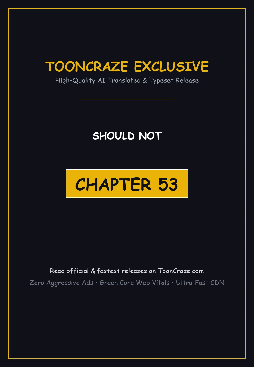 Should Not Chapter 53 - Page 1