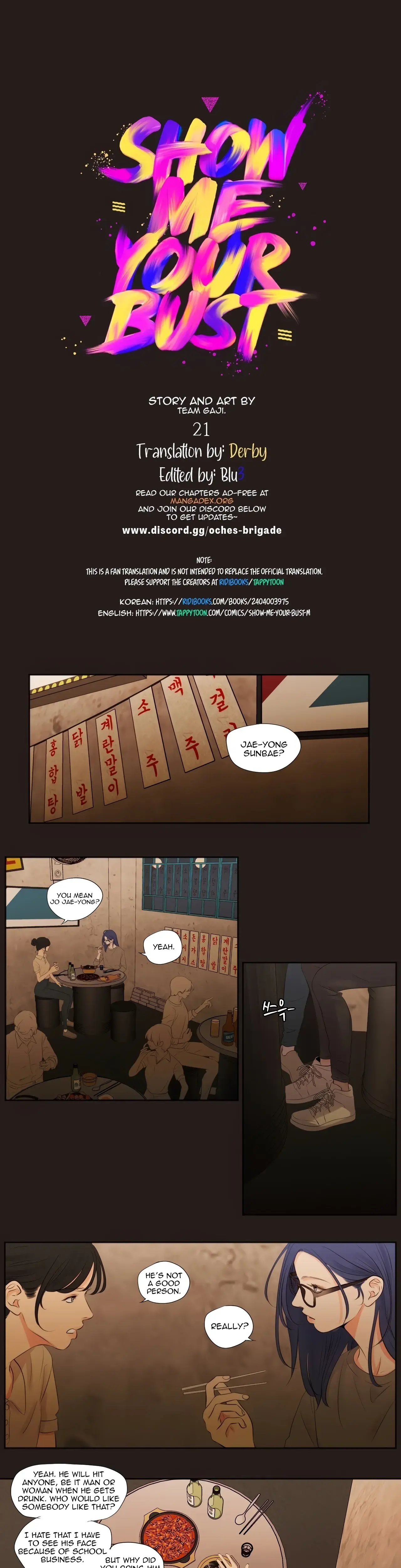Show Me Your Bust Chapter 21 - Page 1