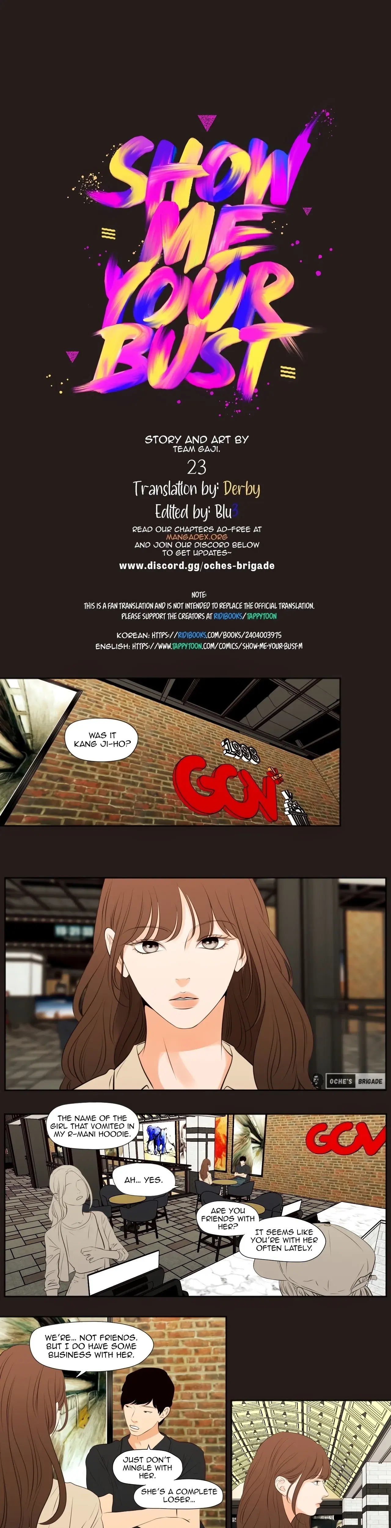 Show Me Your Bust Chapter 23 - Page 1