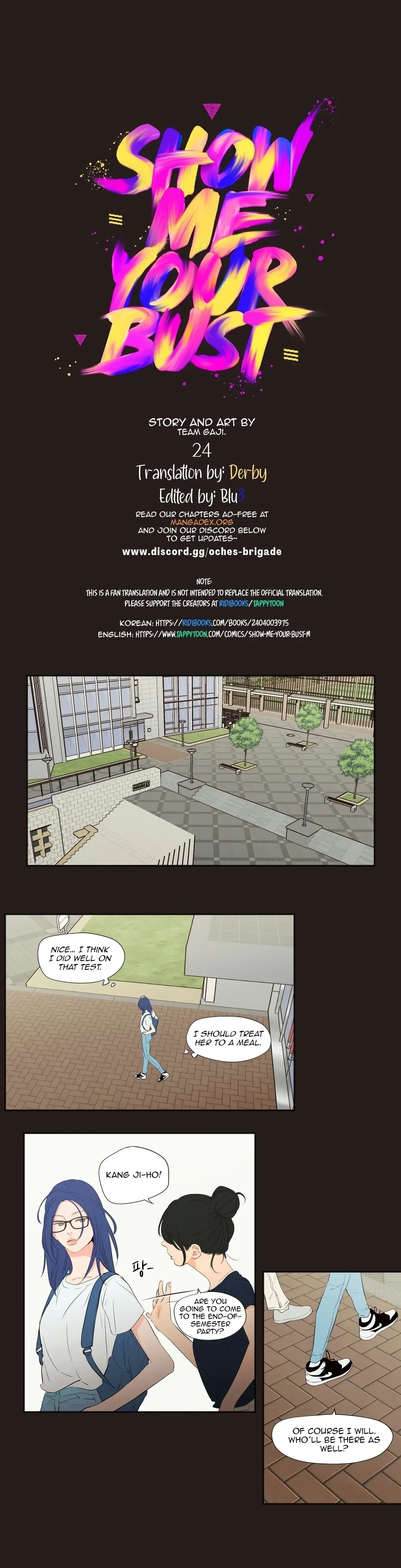 Show Me Your Bust Chapter 24 - Page 1