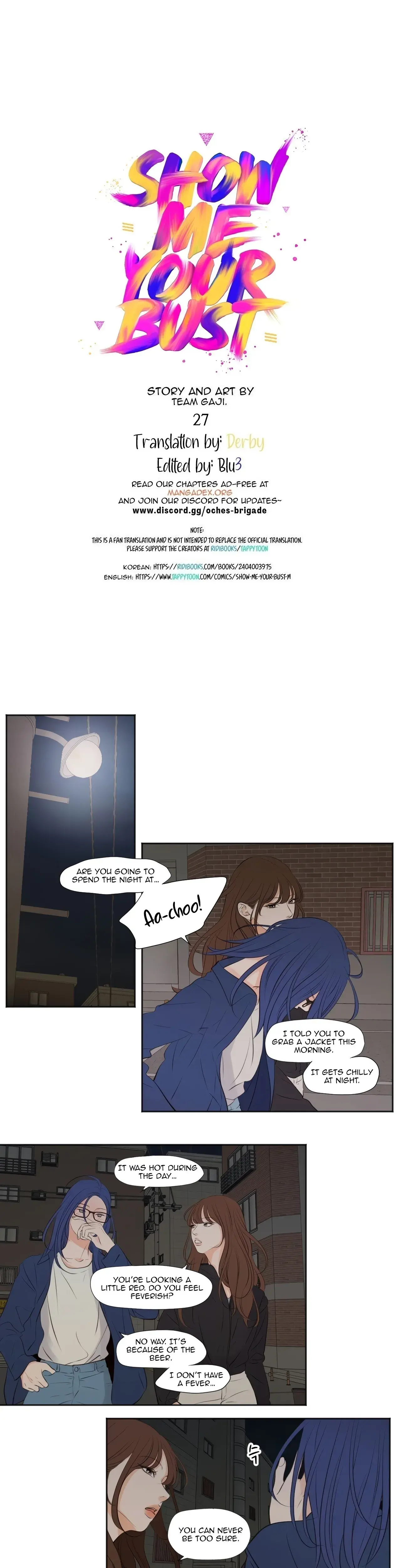 Show Me Your Bust Chapter 27 - Page 1