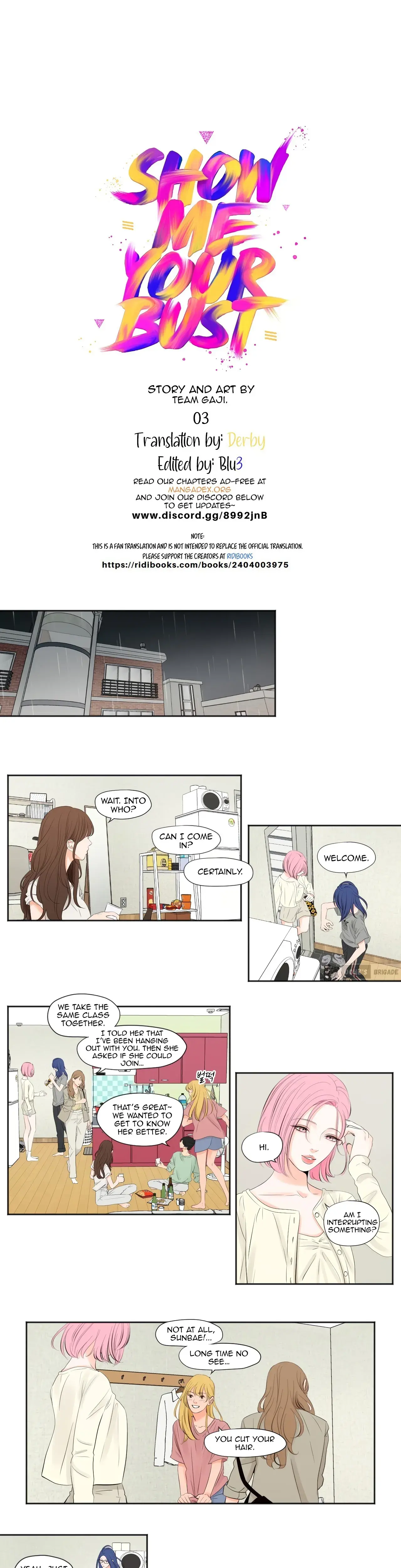 Show Me Your Bust Chapter 3 - Page 1