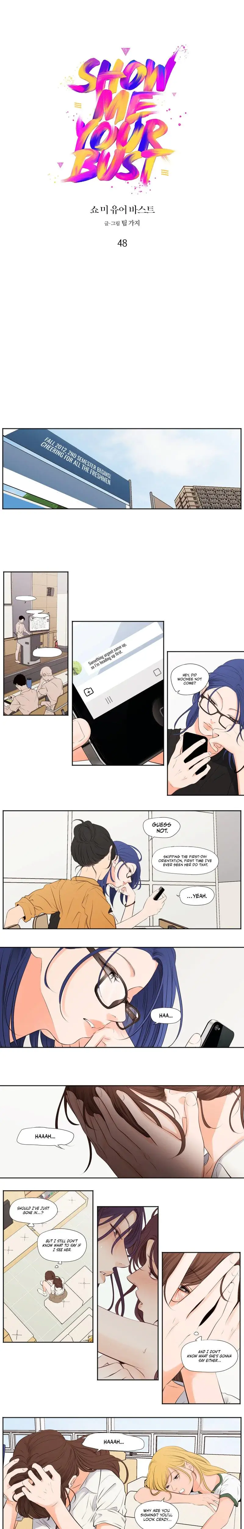 Show Me Your Bust Chapter 48 - Page 1