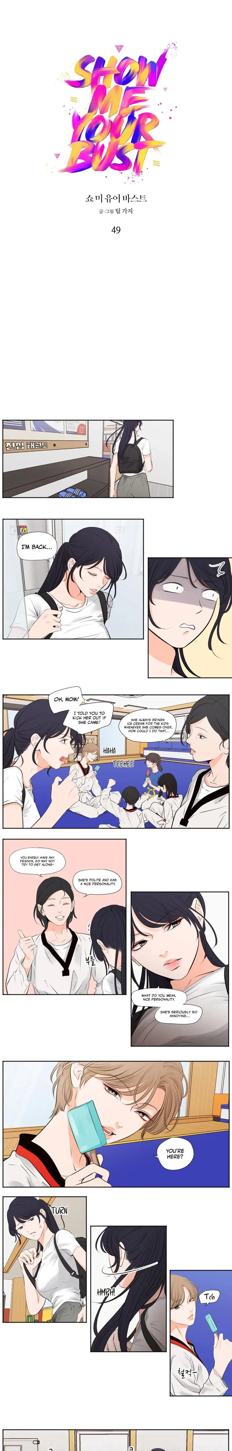 Show Me Your Bust Chapter 49 - Page 1