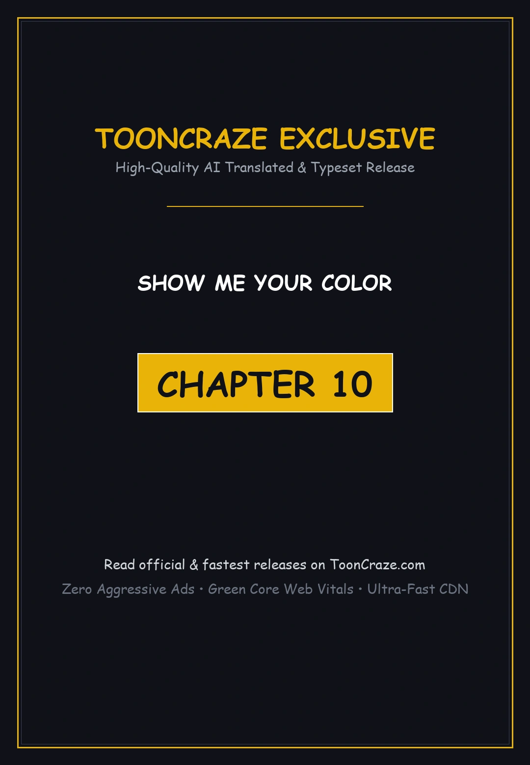 Show Me Your Color Chapter 10 - Page 1