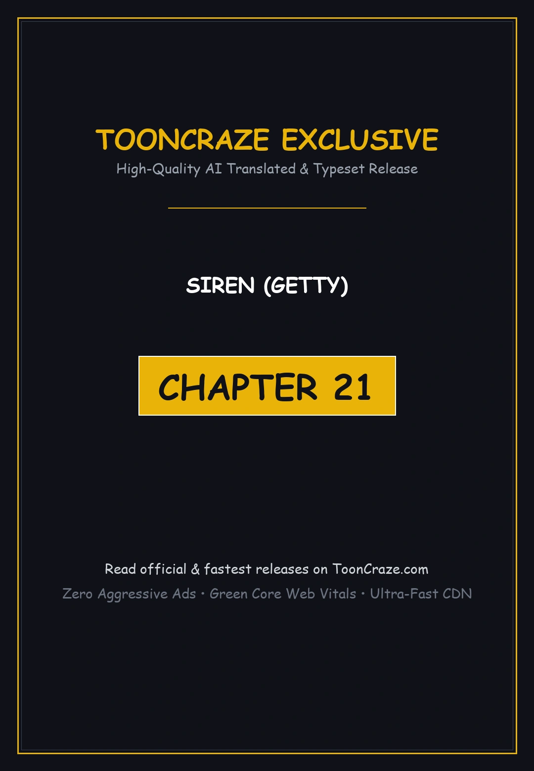 Siren Getty Chapter 21 - Page 1