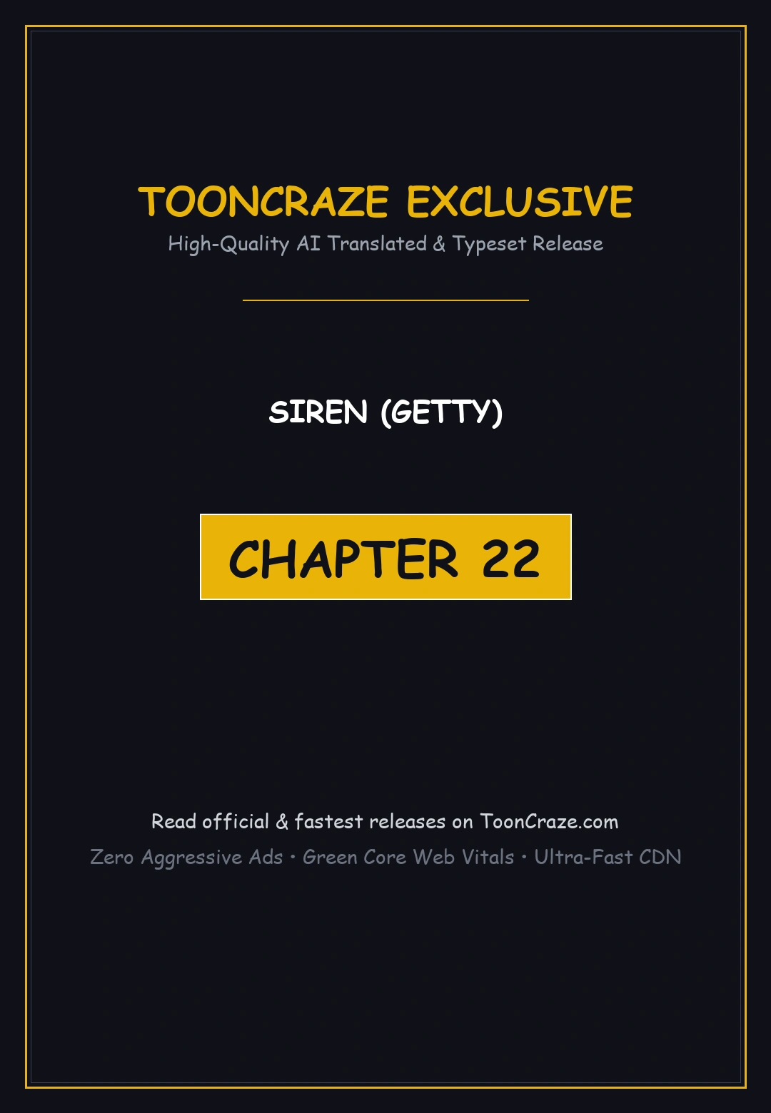 Siren Getty Chapter 22 - Page 1