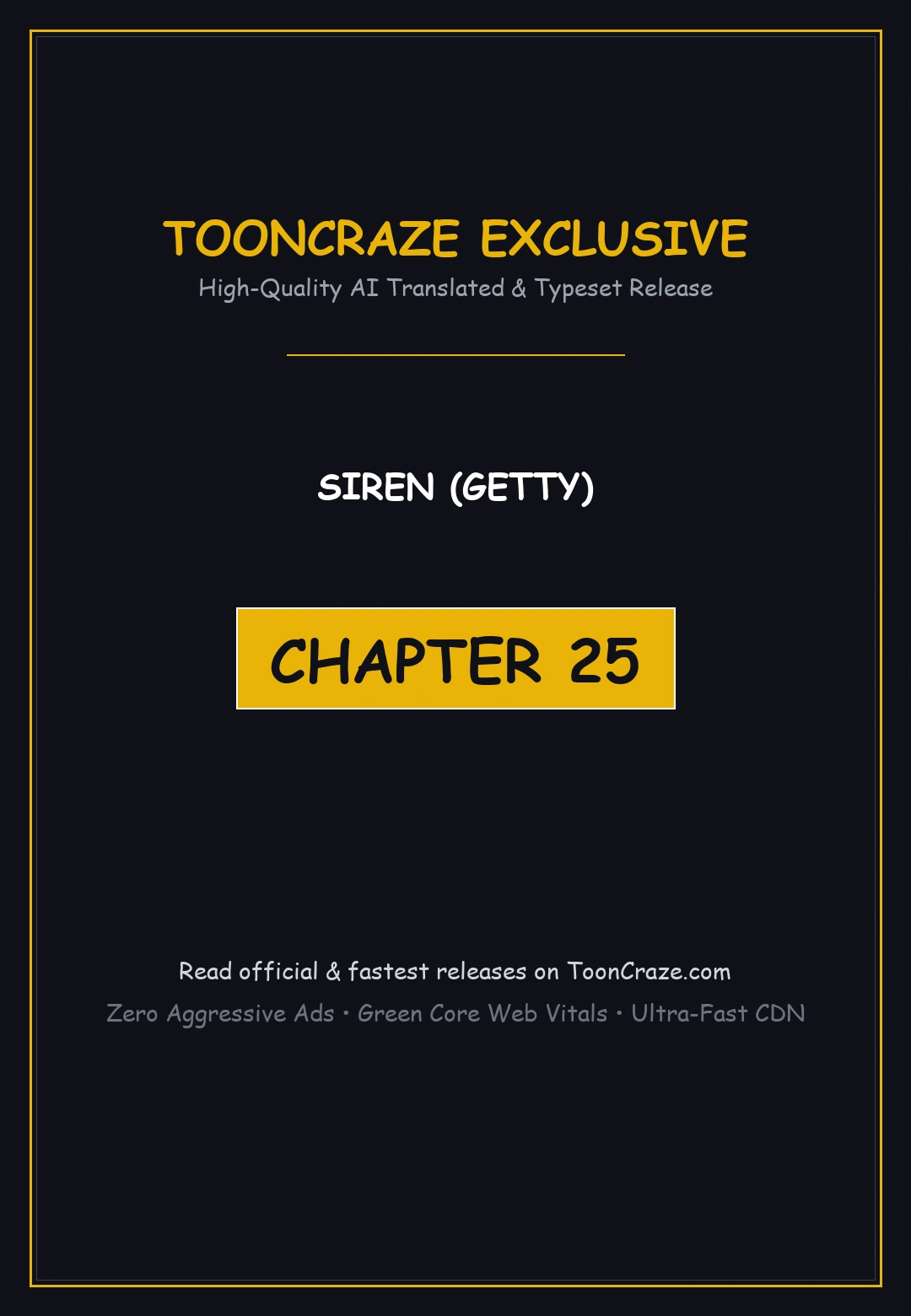 Siren Getty Chapter 25 - Page 1