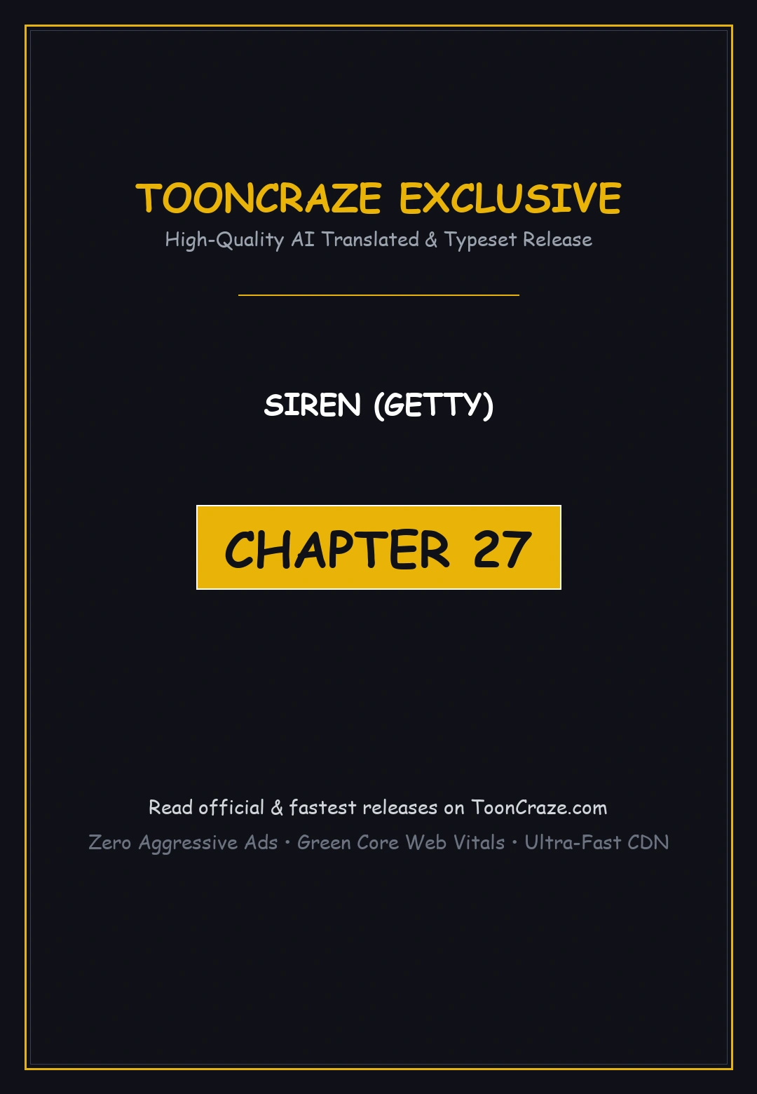 Siren Getty Chapter 27 - Page 1
