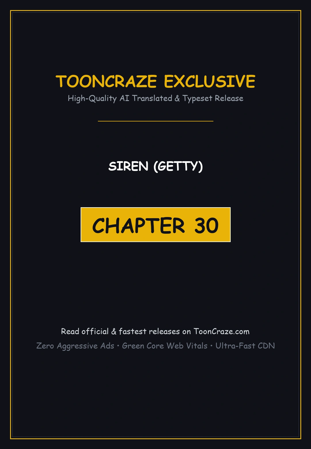 Siren Getty Chapter 30 - Page 1