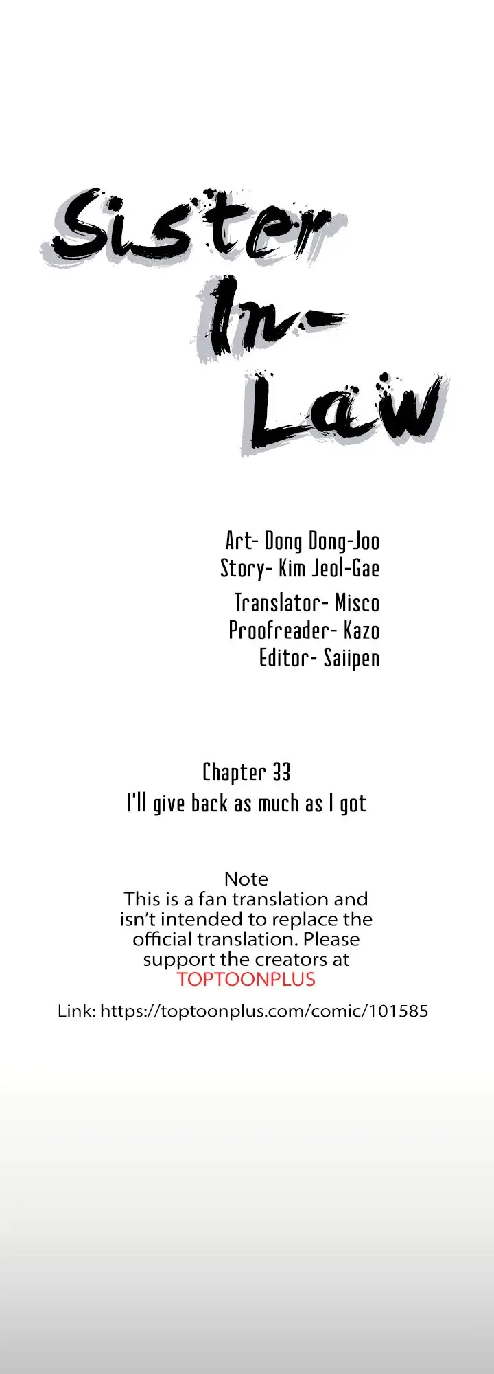 Sister In Law Chapter 33 - Page 3