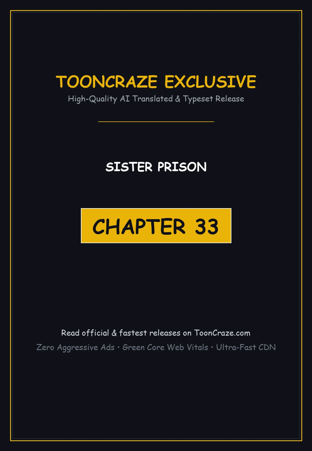Sister Prison Chapter 33 - Page 1
