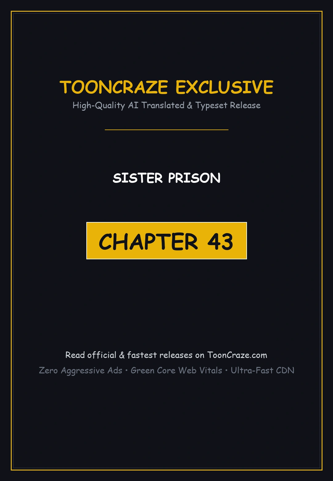 Sister Prison Chapter 43 - Page 1