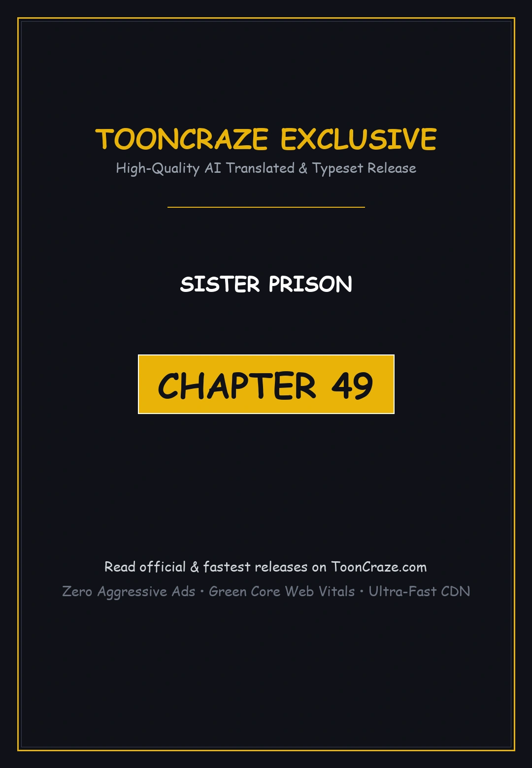 Sister Prison Chapter 49 - Page 1
