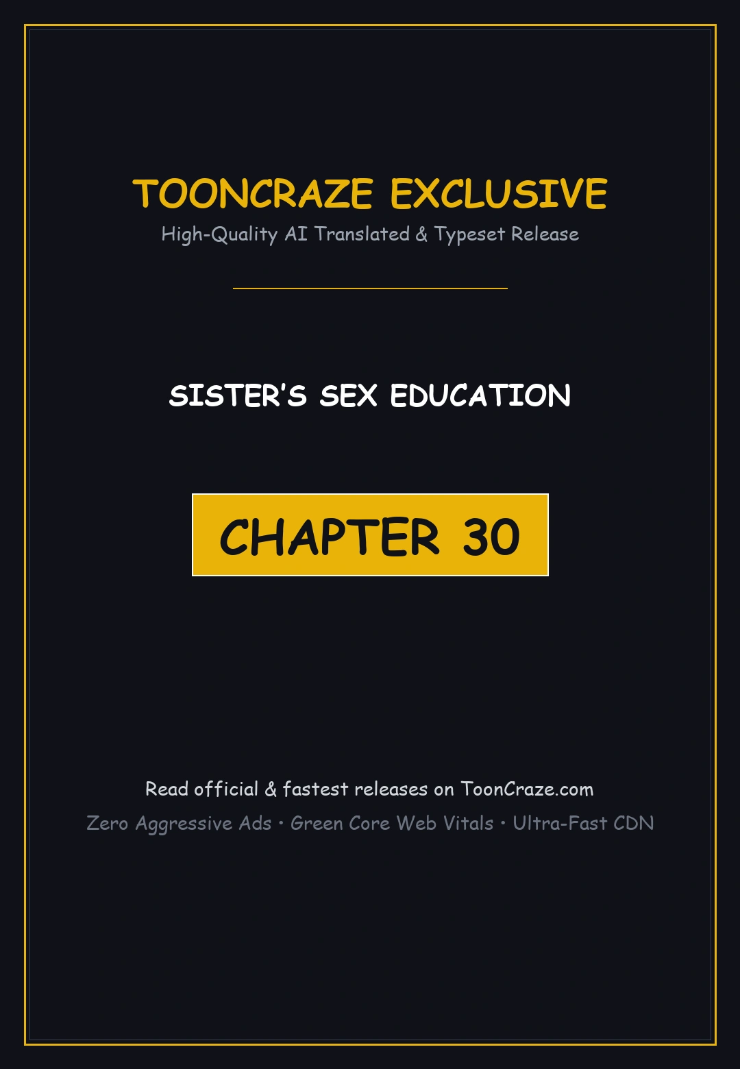 Sisters Sex Education Chapter 30 - Page 1