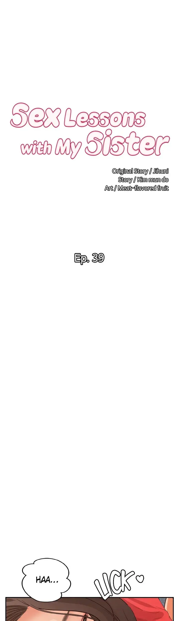 Sisters Sex Education Chapter 39 - Page 1