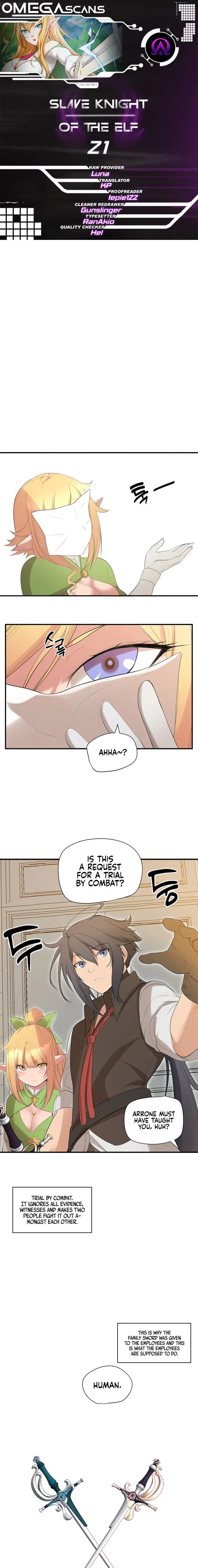 Slave Knight Of The Elf Chapter 21 - Page 1