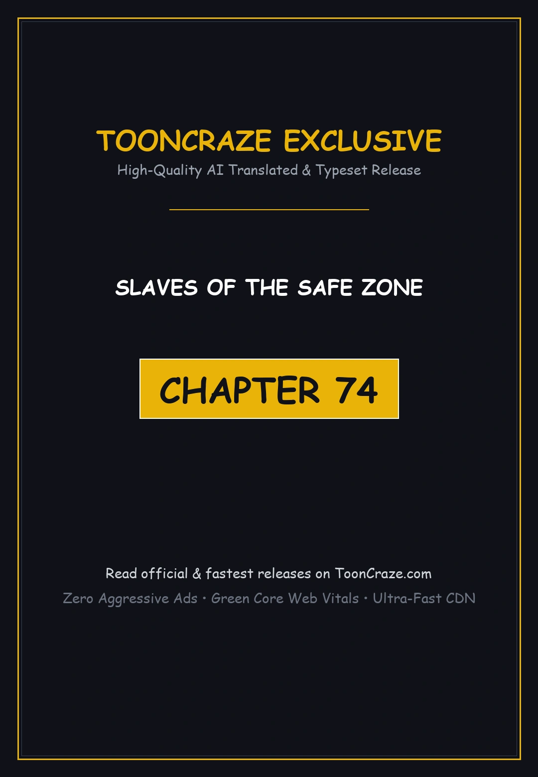 Slaves Of The Safe Zone Chapter 74 - Page 1