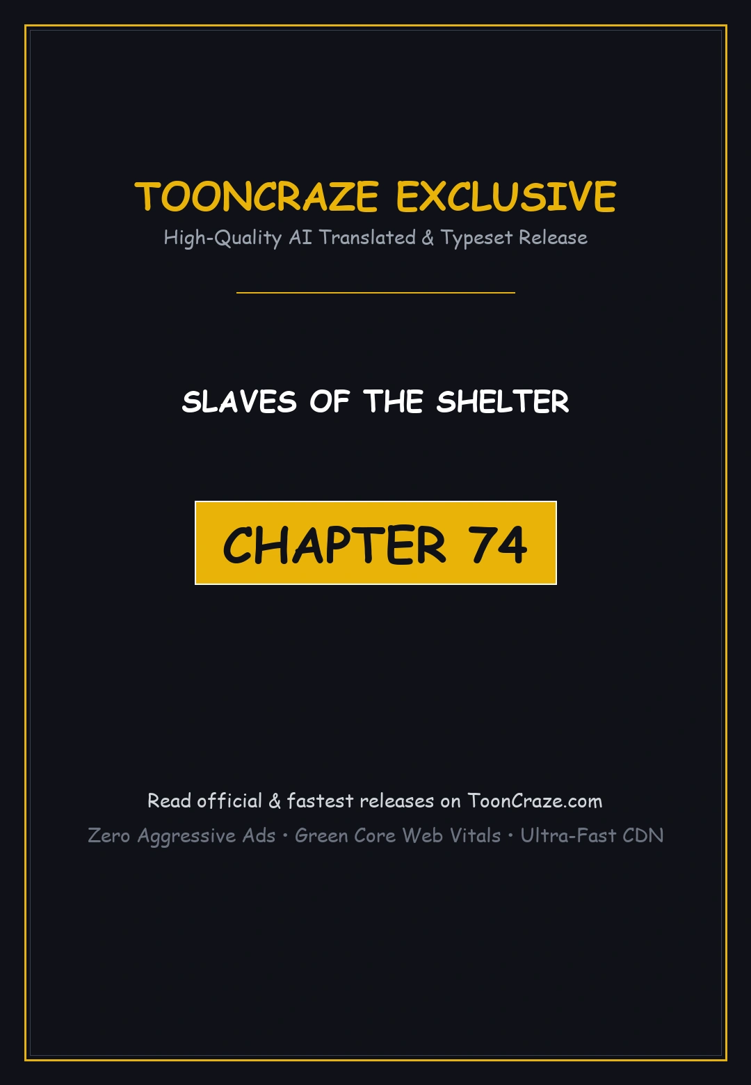 Slaves Of The Shelter Chapter 74 - Page 1