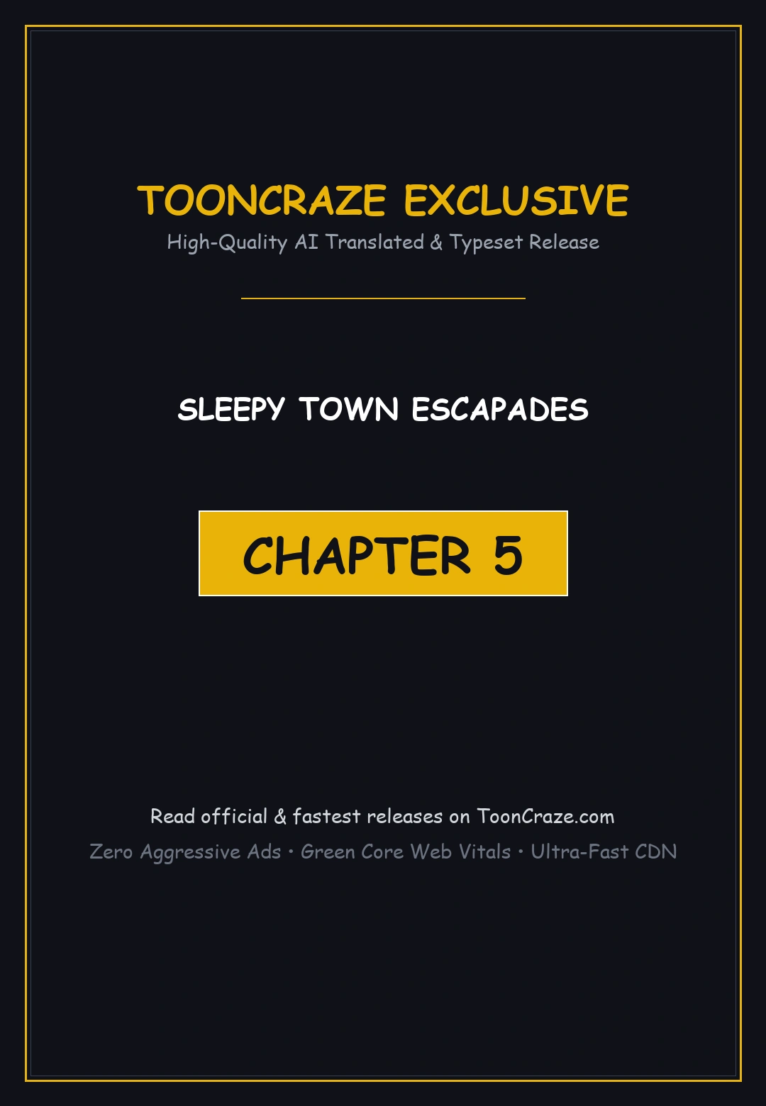 Sleepy Town Escapades Manhwa Bgaabc Chapter 5 - Page 1