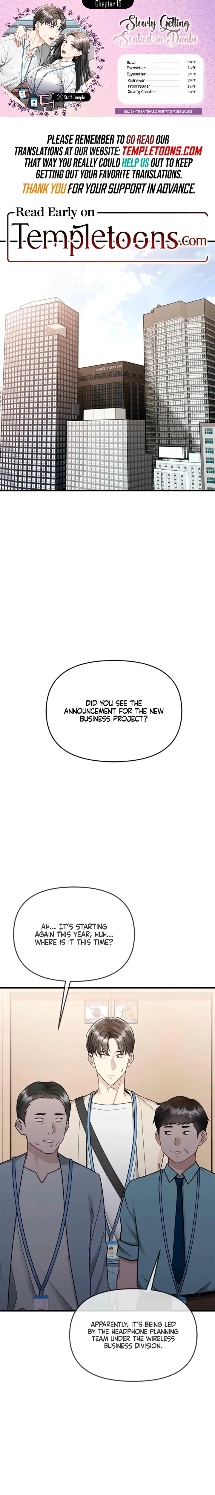 Slowly Getting Soaked In Danbi Chapter 15 - Page 1
