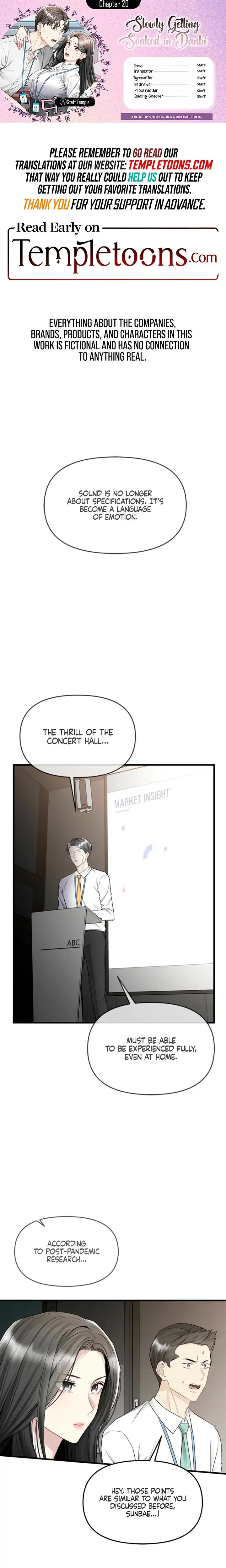 Slowly Getting Soaked In Danbi Chapter 20 - Page 1