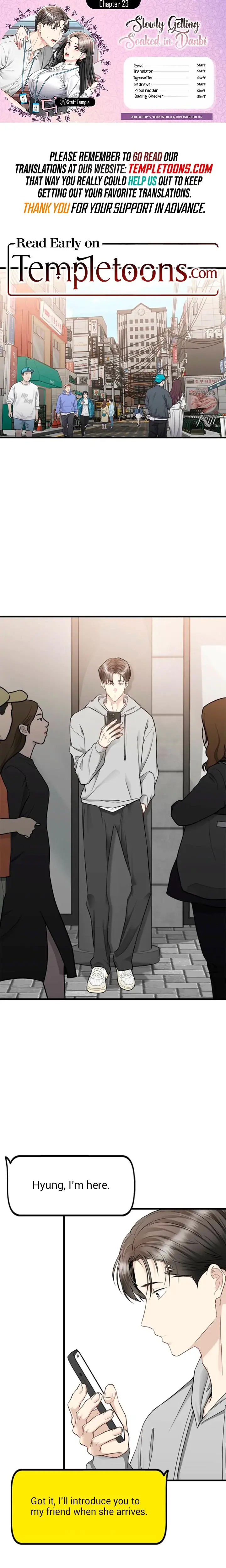 Slowly Getting Soaked In Danbi Chapter 23 - Page 1