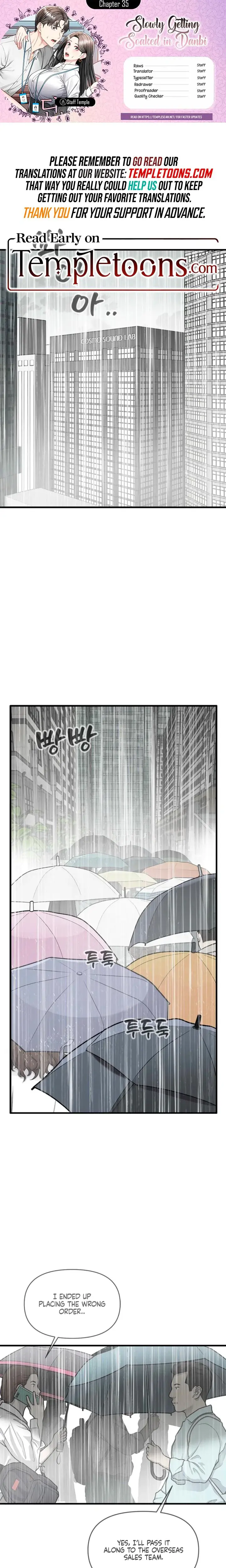 Slowly Getting Soaked In Danbi Chapter 35 - Page 1