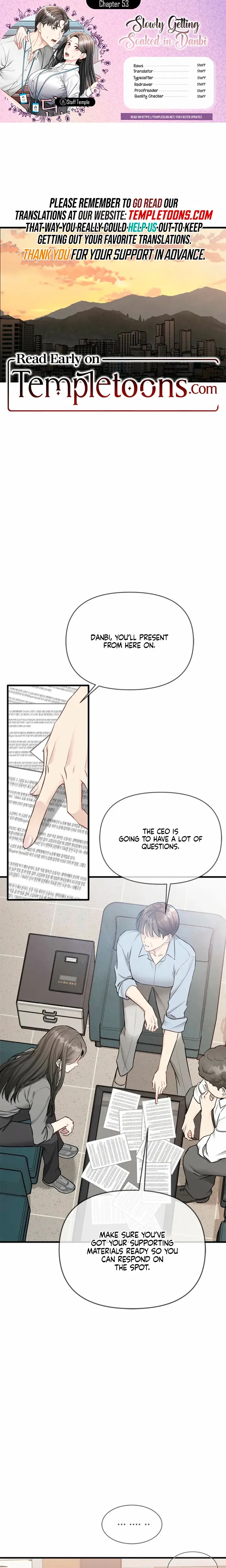Slowly Getting Soaked In Danbi Chapter 53 - Page 1