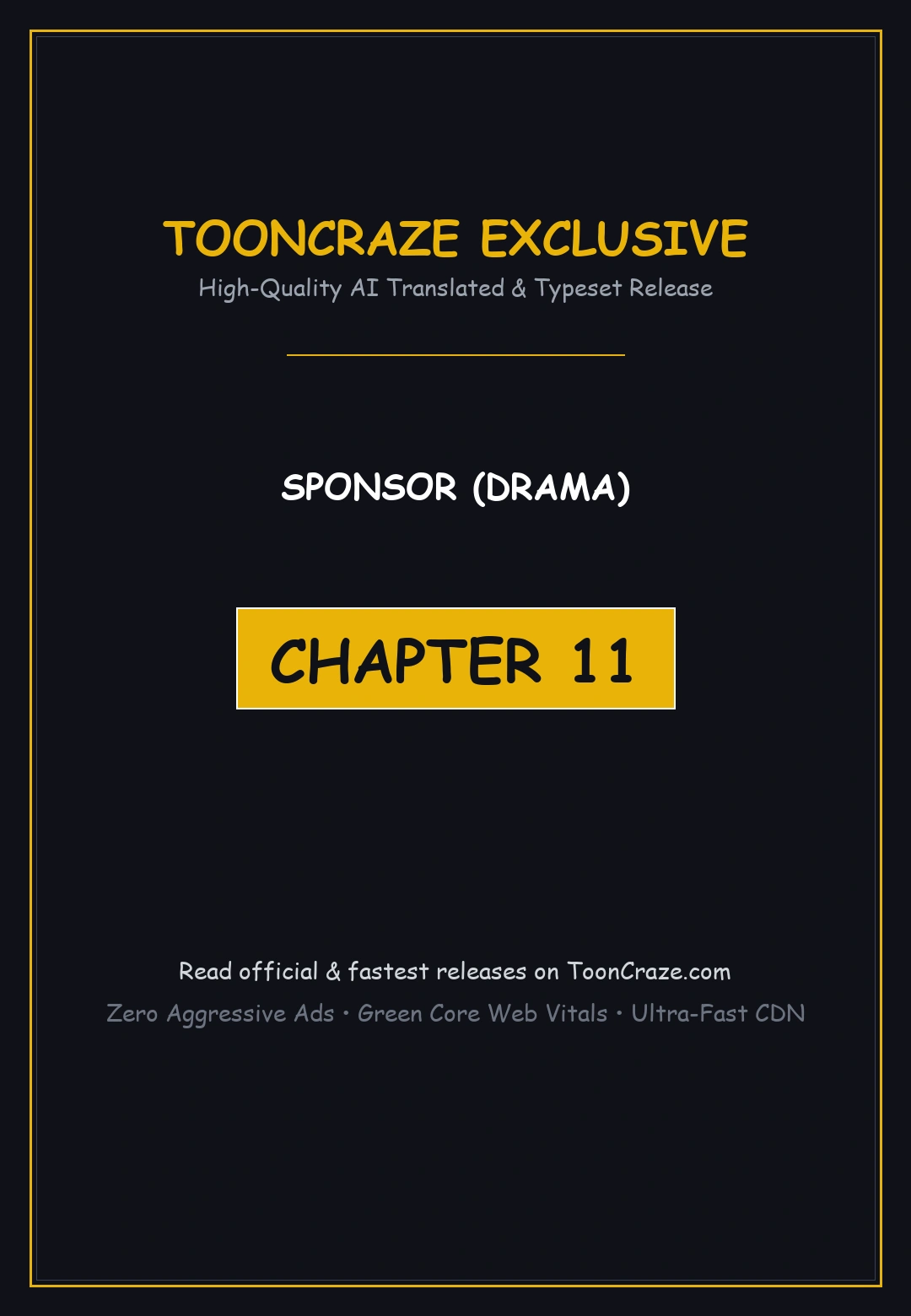 Sponsor Drama Chapter 11 - Page 1