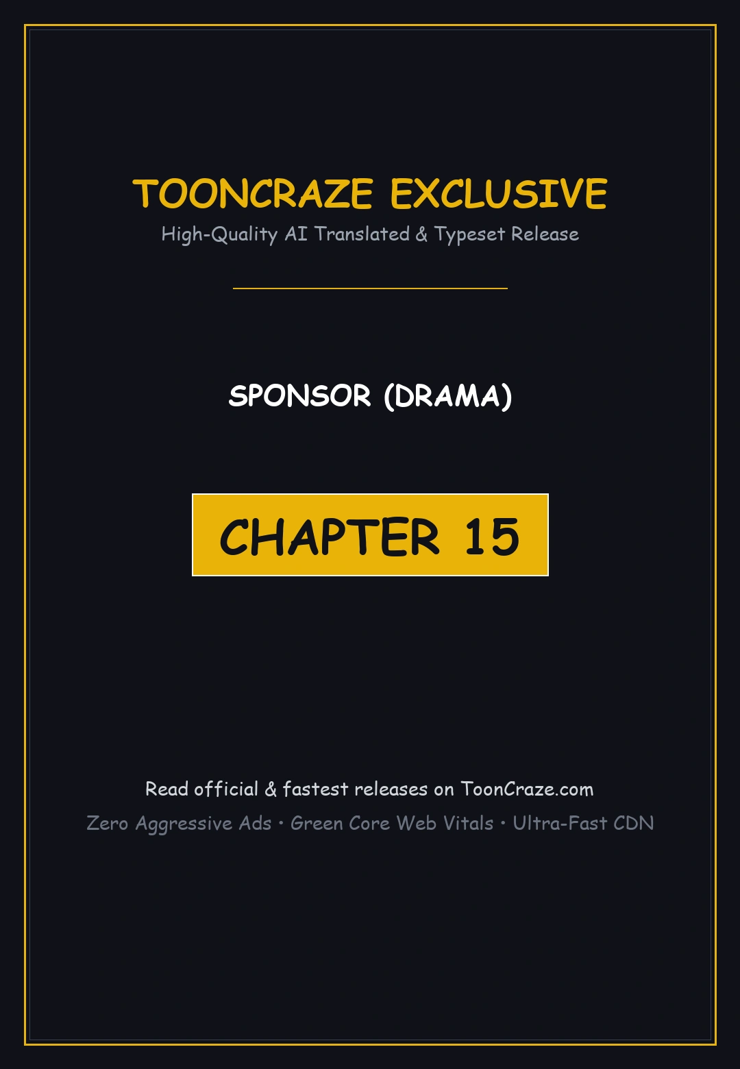 Sponsor Drama Chapter 15 - Page 1