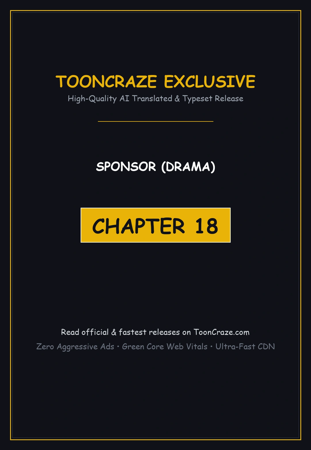 Sponsor Drama Chapter 18 - Page 1