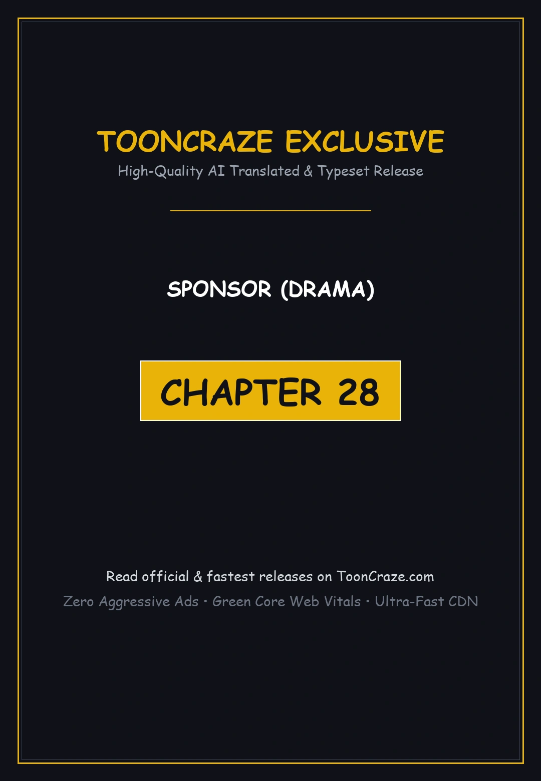 Sponsor Drama Chapter 28 - Page 1