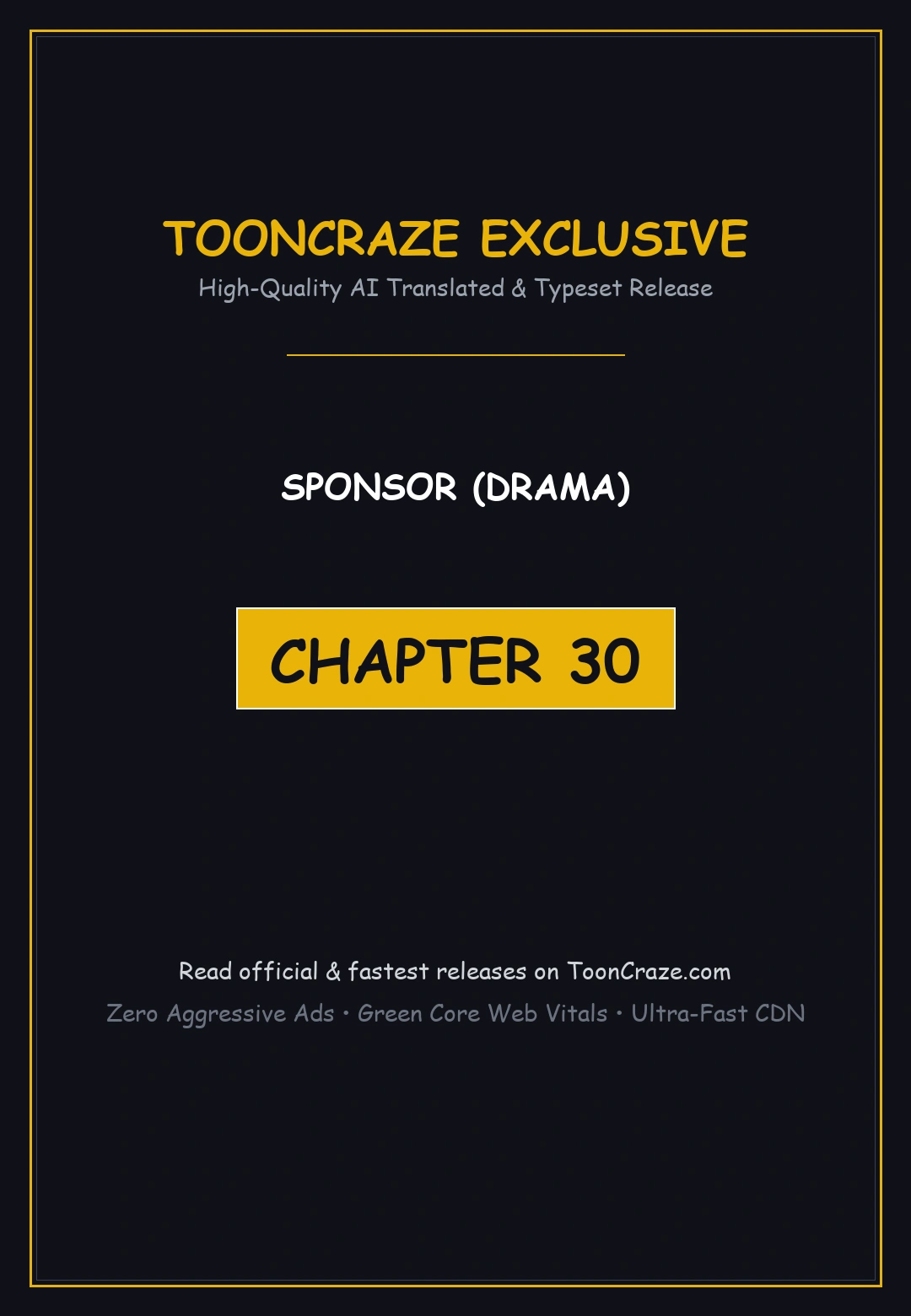 Sponsor Drama Chapter 30 - Page 1