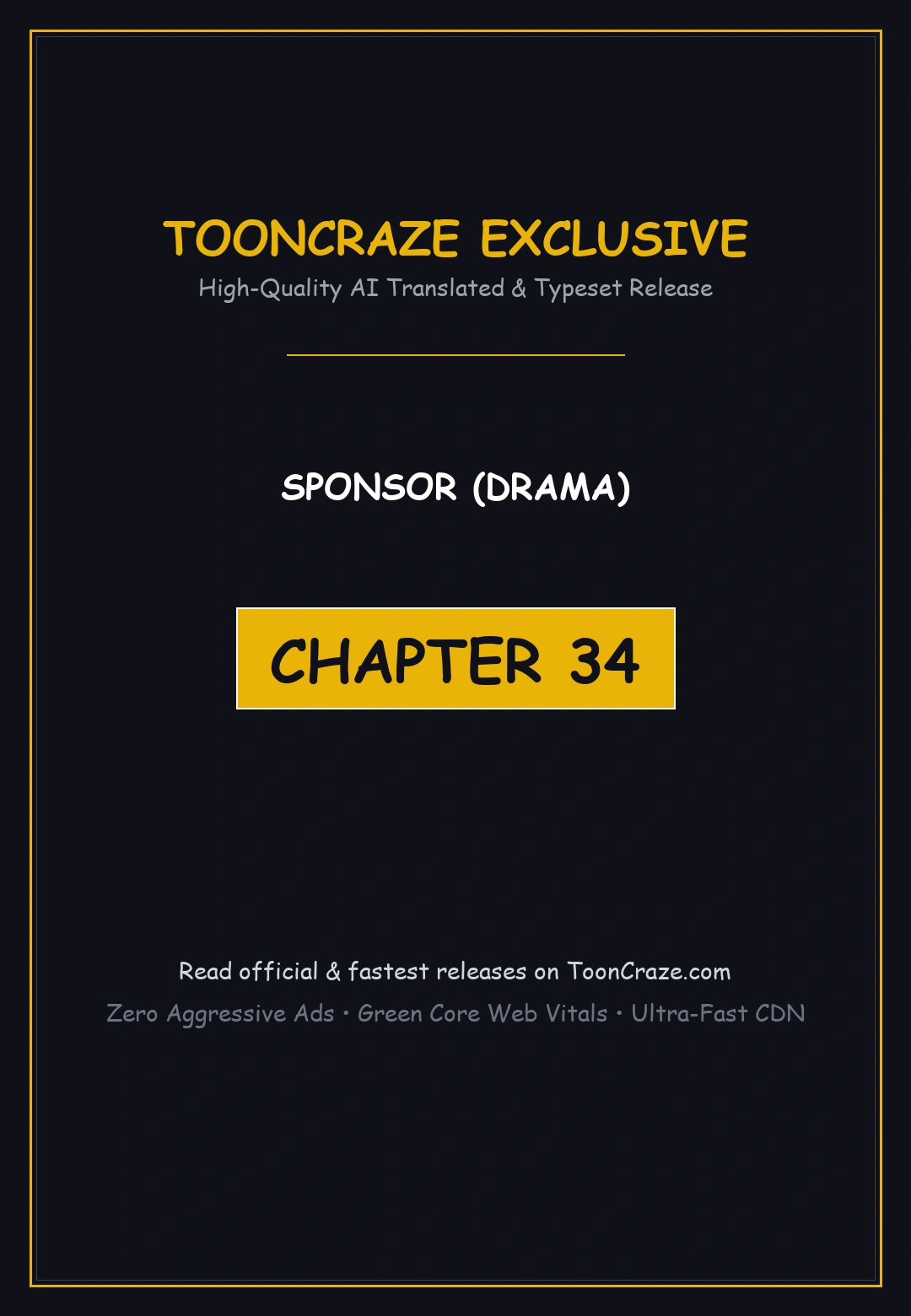 Sponsor Drama Chapter 34 - Page 1
