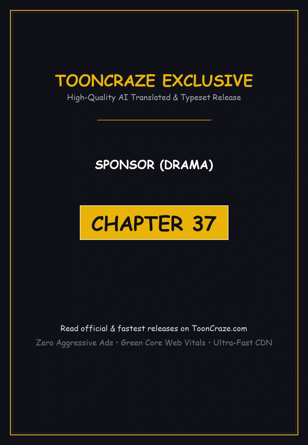 Sponsor Drama Chapter 37 - Page 1