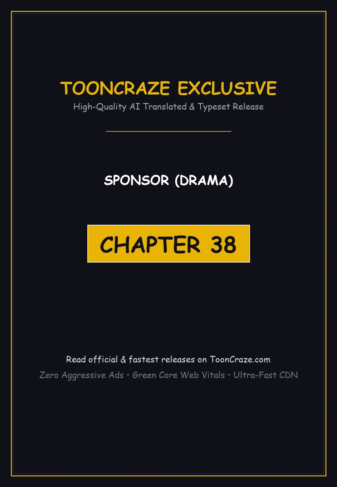 Sponsor Drama Chapter 38 - Page 1