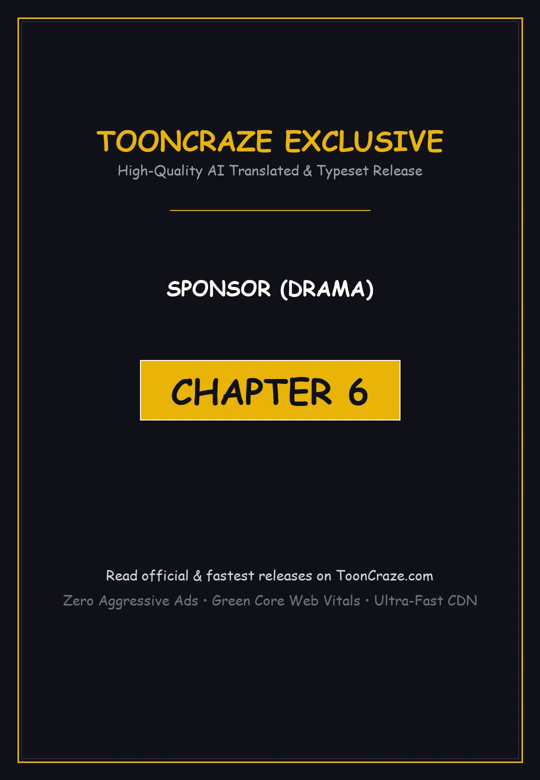 Sponsor Drama Chapter 6 - Page 1