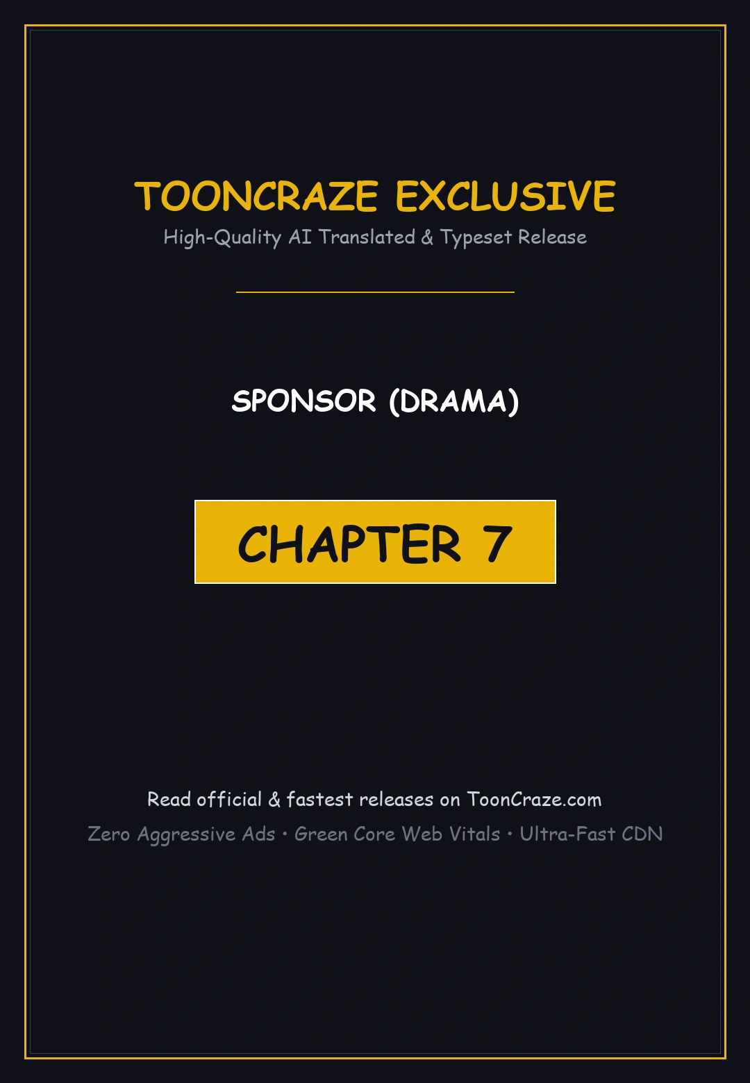 Sponsor Drama Chapter 7 - Page 1