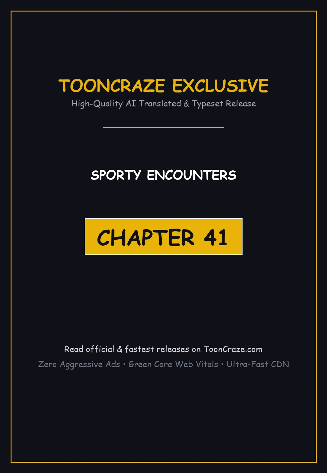 Sporty Encounters Chapter 41 - Page 1