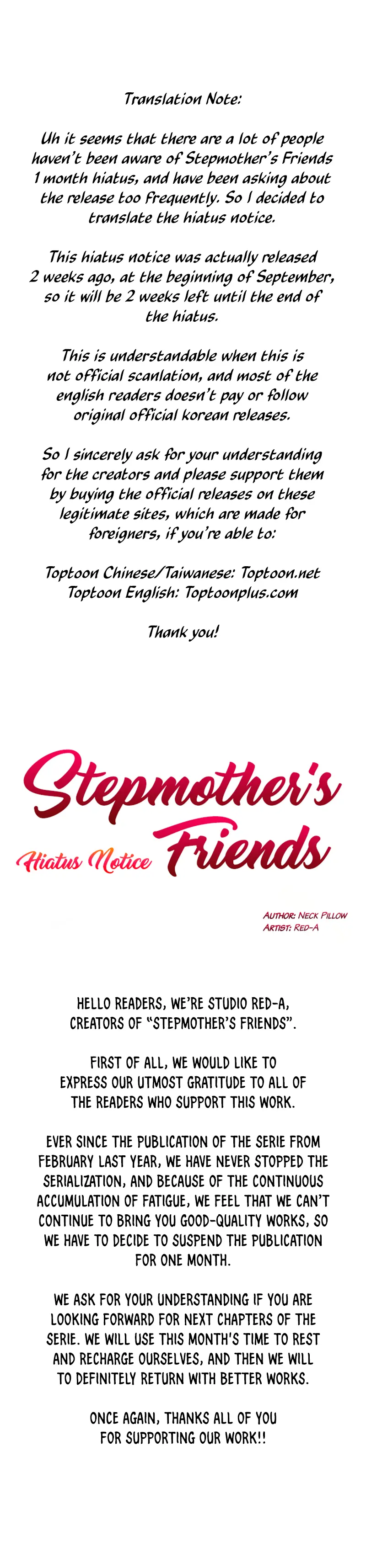 Stepmother Friends Uncensored Chapter 84.5 - Page 1