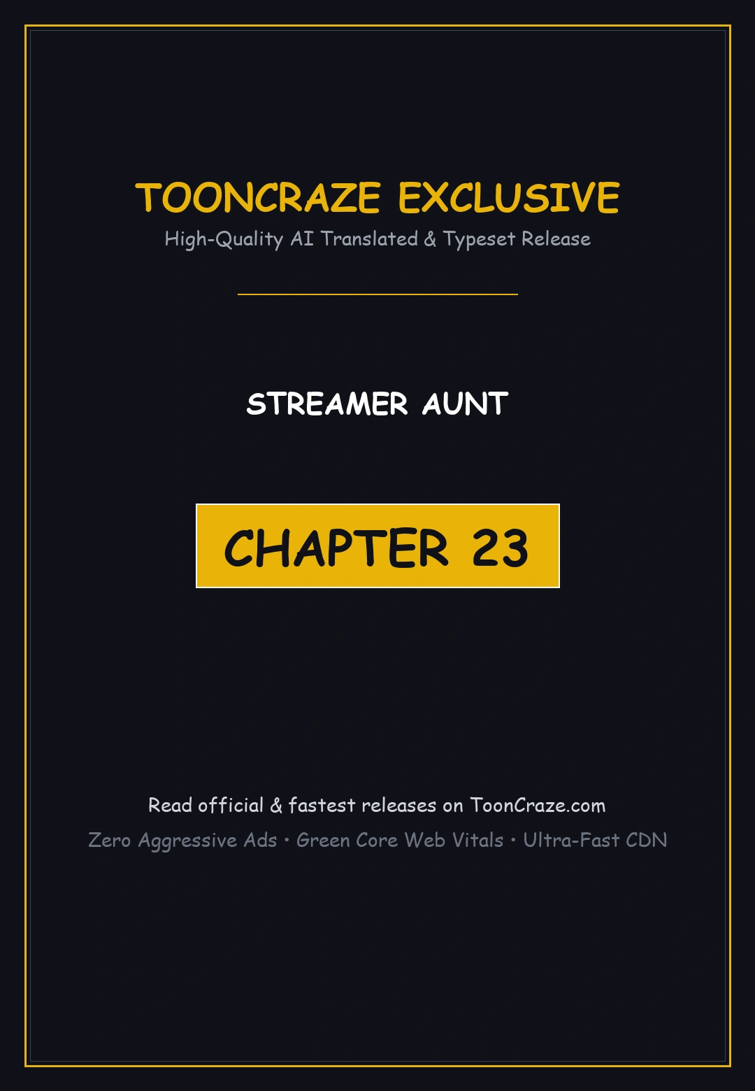 Streamer Aunt Chapter 23 - Page 1