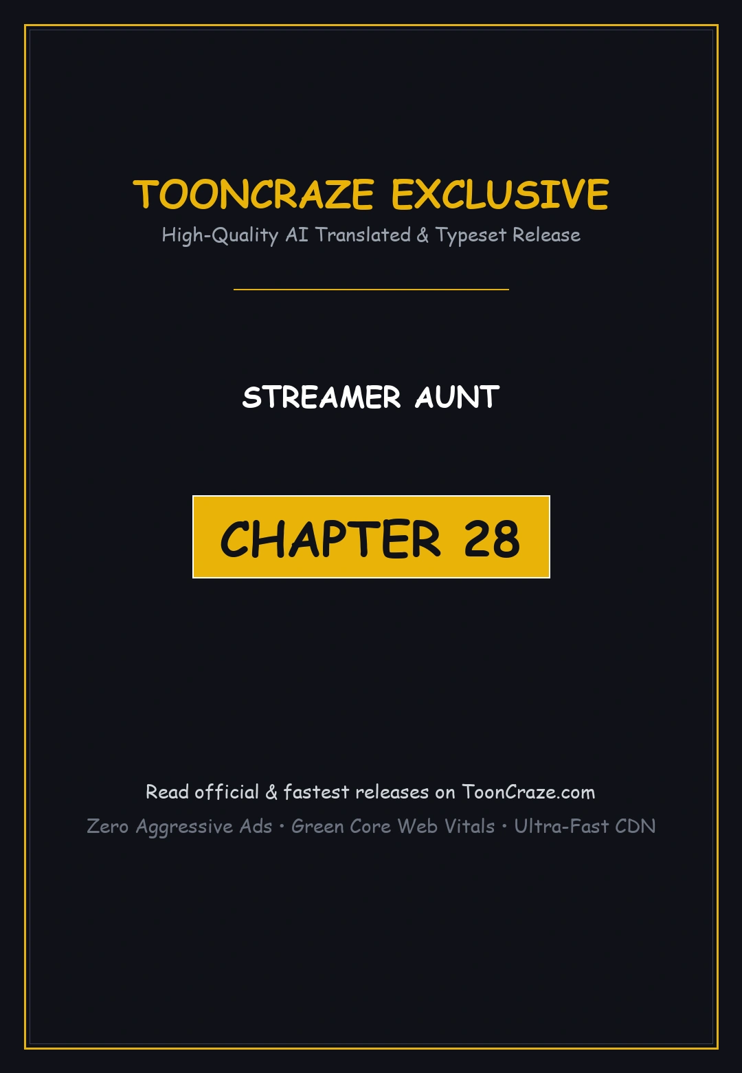 Streamer Aunt Chapter 28 - Page 1