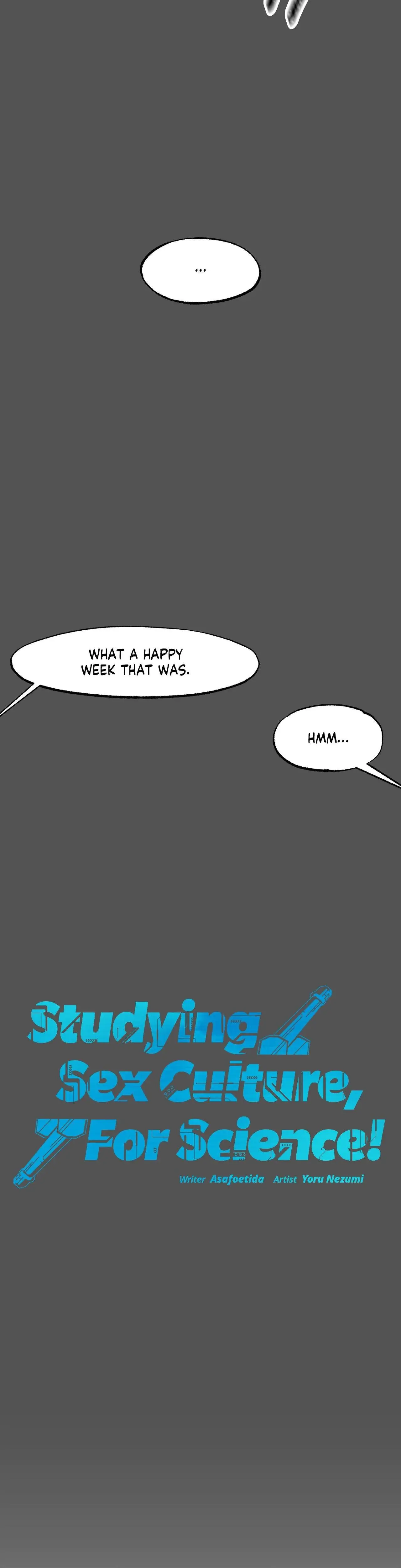 Studying Sex Culture For Science Chapter 25 - Page 32