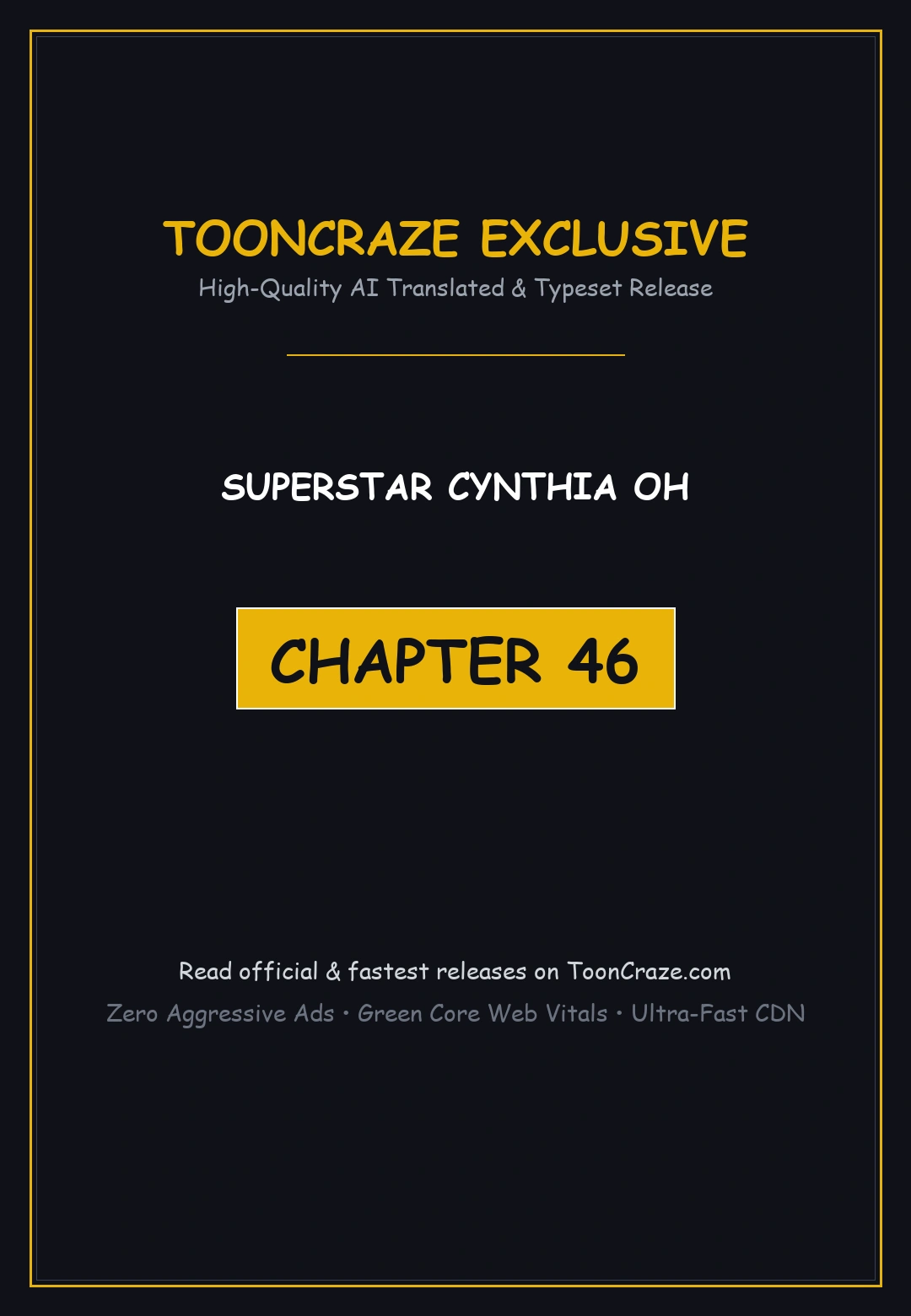 Superstar Cynthia Oh Chapter 46 - Page 1